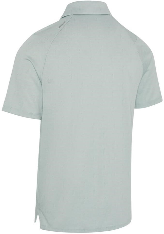 Callaway Chev Twill Jacquard pánske polo, aquifer