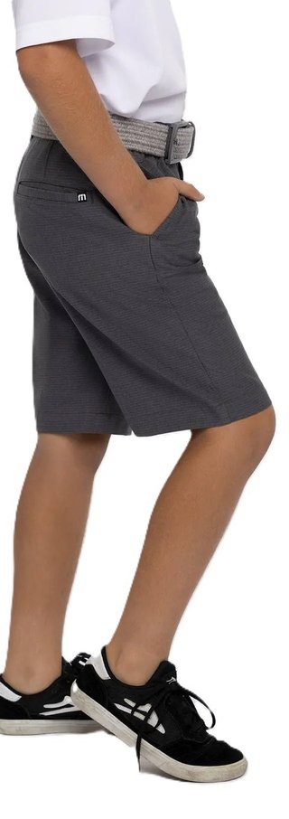 Travis Mathew Sand Harbor juniorské kraťasy, heather dark grey