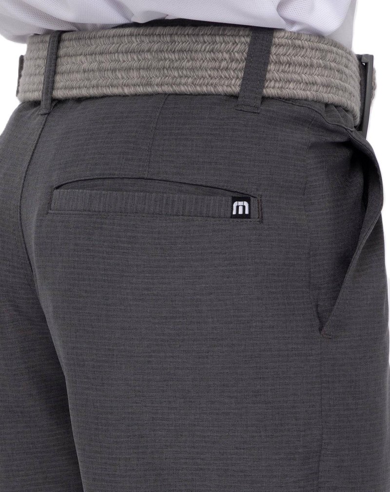 Travis Mathew Sand Harbor juniorské kraťasy, heather dark grey