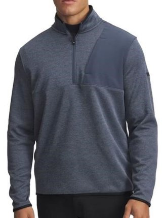 Under Armour Drive SweaterFleece 1/2 Zip pánska mikina, tmavo šedá