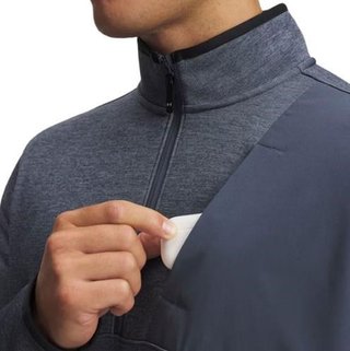 Under Armour Drive SweaterFleece 1/2 Zip pánska mikina, tmavo šedá