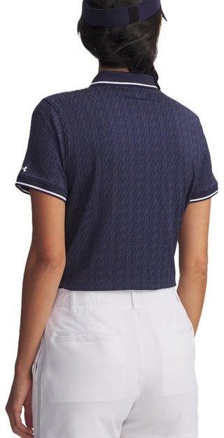 Under Armour Playoff Jacquard dámske polo, midnight navy