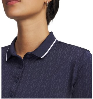 Under Armour Playoff Jacquard dámske polo, midnight navy