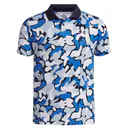Under Armour Matchplay Printed detské polo, midnight navy/blue atlantis