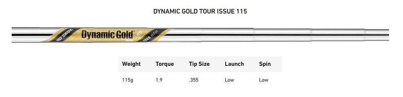 TaylorMade MG5 Tiger Woods Grind wedge, oceľ