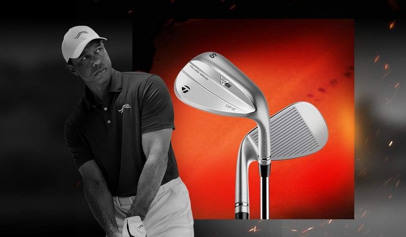 TaylorMade MG5 Tiger Woods Grind wedge, oceľ