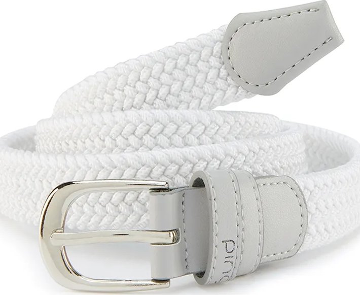 PING Stretch Webbing dámsky opasok, biely