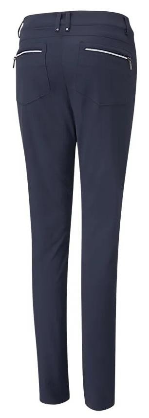 PING Verity slim-leg dámske nohavice, navy
