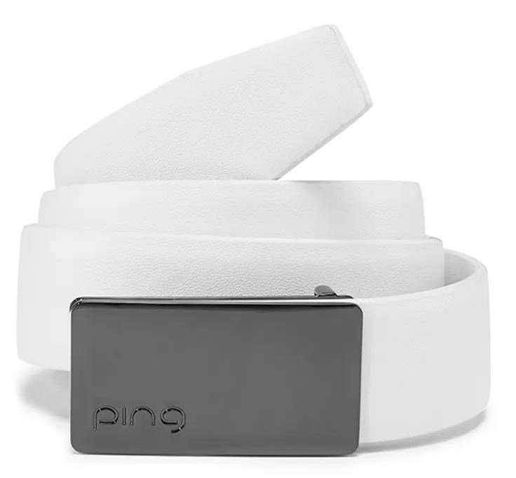 PING Spirit Belt dámsky opasok, biely