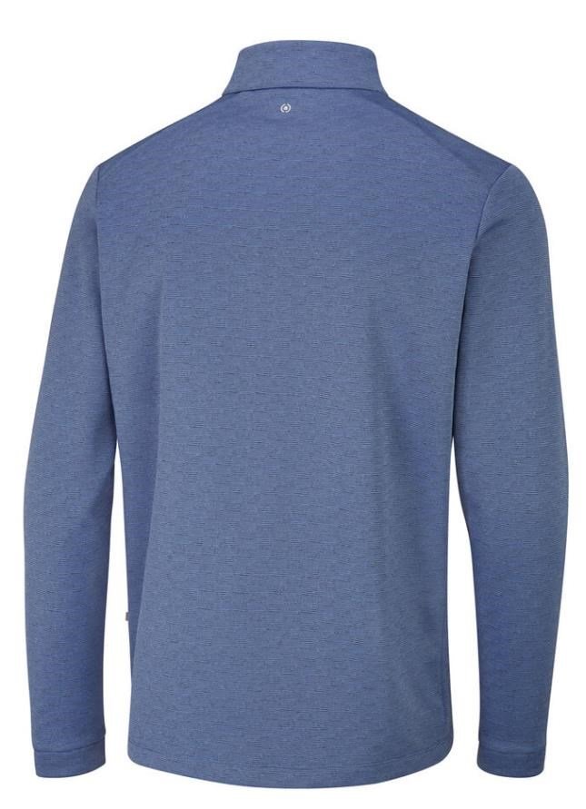 PING Bexton Half Zip Fleece pánska mikina, airforce multi