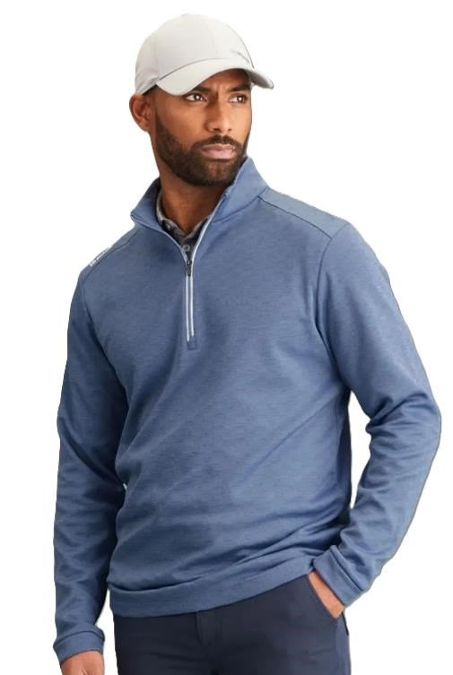 PING Bexton Half Zip Fleece pánska mikina, airforce multi