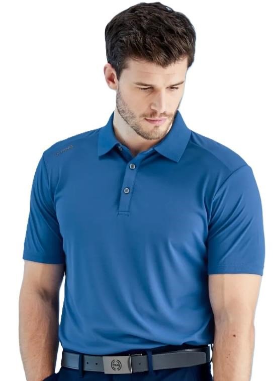 PING Lindum pánske polo, tidal blue
