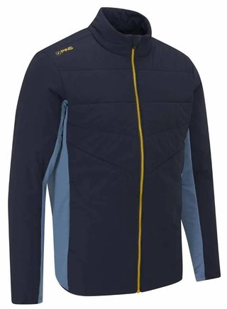 PING Magnitude Insulated hybrid pánska bunda, navy/blue fusion