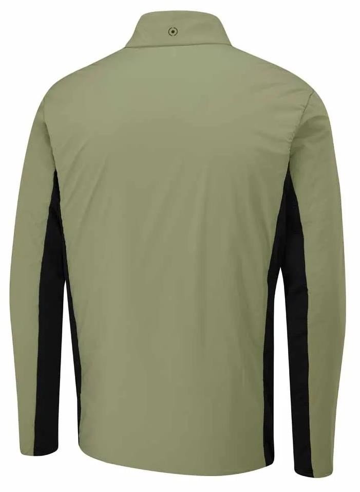 PING Magnitude Insulated hybrid pánska bunda, lichen/čierna