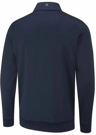 PING Aiden Hybrid fleece pánska bunda, navy