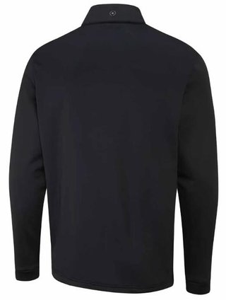 PING Astbury fleece pánska bunda, čierna/asfalt