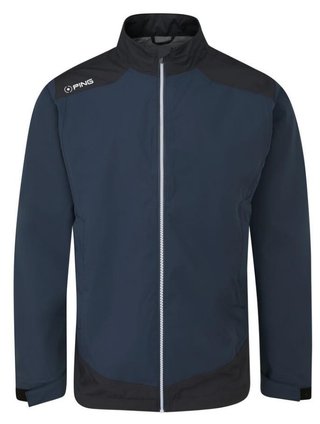 PING AquaDrive Waterproof pánska bunda, oxford blue/čierna