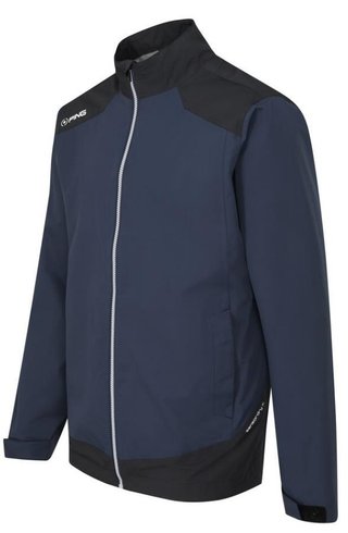 PING AquaDrive Waterproof pánska bunda, oxford blue/čierna