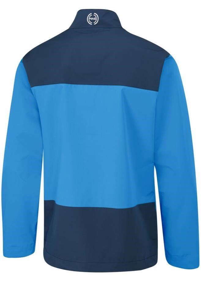 PING AquaDrive Waterproof pánska bunda, brilliant blue/oxford blue