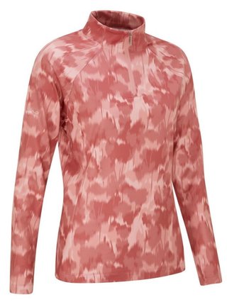 PING Jasmine Printed Long Sleeve dámsky top, rose multi