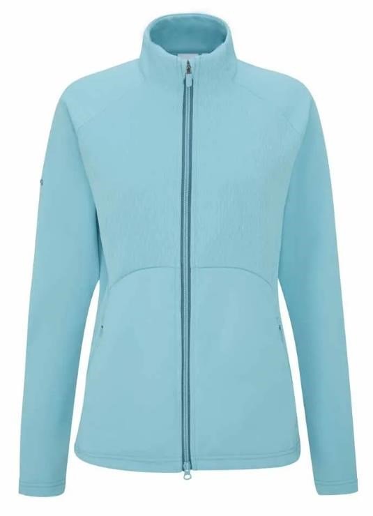 PING Catherine Full Zip Fleece dámska mikina, oasis