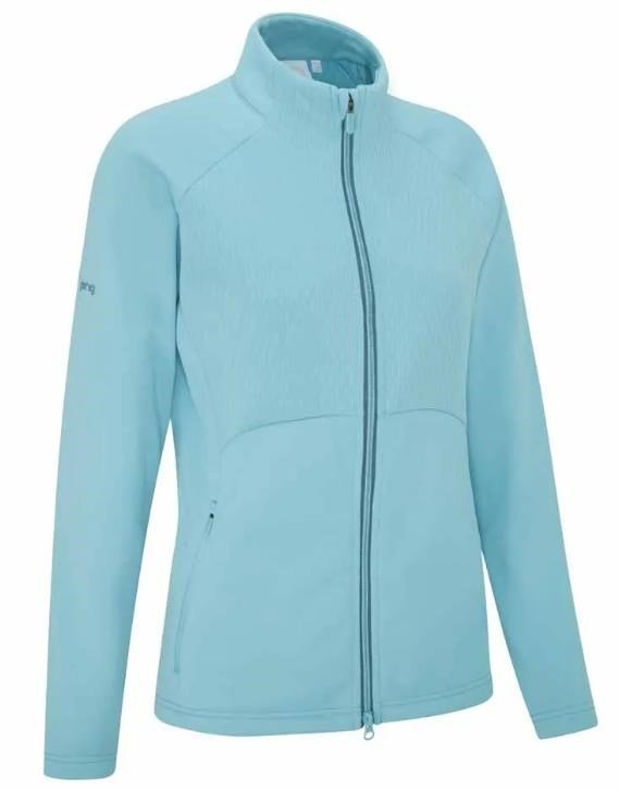 PING Catherine Full Zip Fleece dámska mikina, oasis