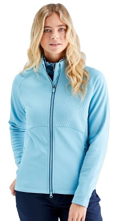 PING Catherine Full Zip Fleece dámska mikina, oasis