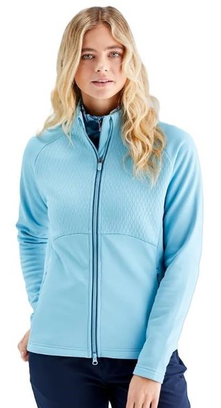 PING Catherine Full Zip Fleece dámska mikina, oasis