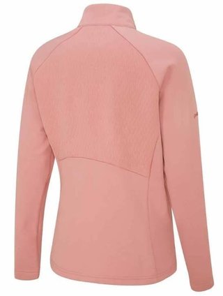PING Catherine Full Zip Fleece dámska mikina, tlmená ružová