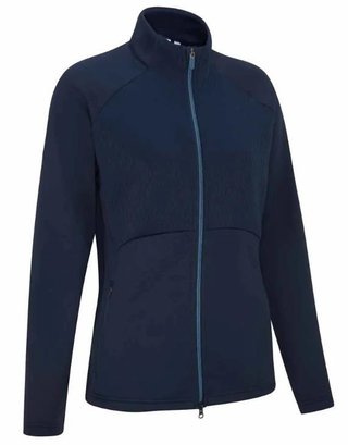 PING Catherine Full Zip Fleece dámska mikina, tmavomodrá