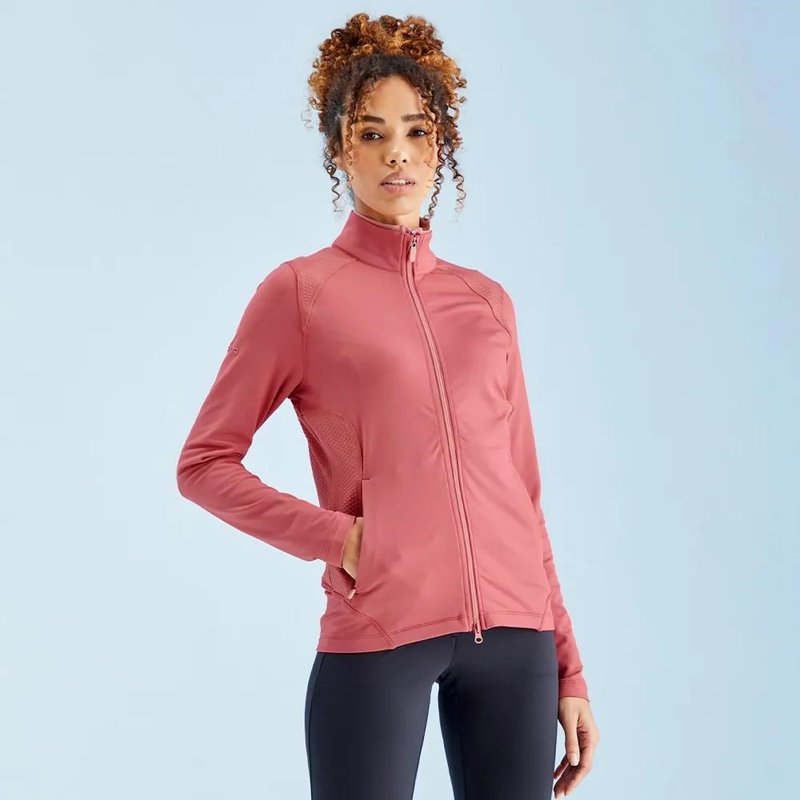 PING Eda Lightweight Full Zip dámska bunda, ružová