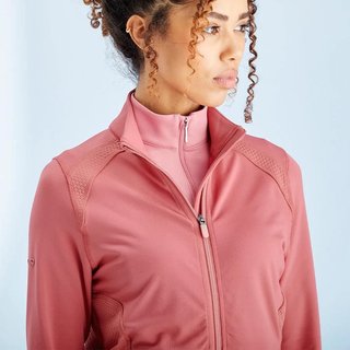 PING Eda Lightweight Full Zip dámska bunda, ružová