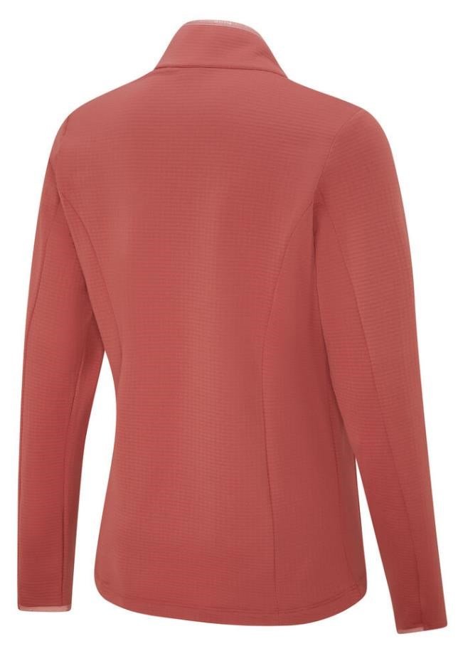 PING Abigale Performance Fleece dámska mikina, ružová