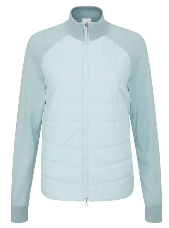 PING Fran Hybrid full-zip dámska bunda, opal