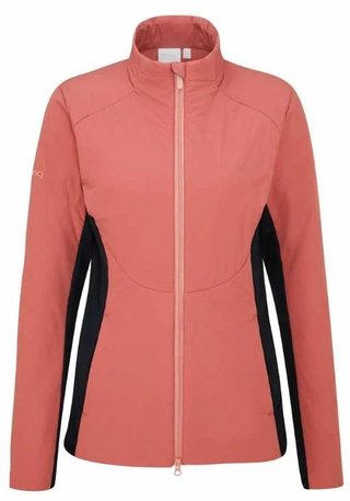 PING Casey insulated hybrid dámska bunda, ružová/navy