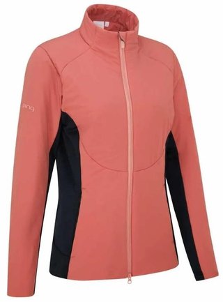 PING Casey insulated hybrid dámska bunda, ružová/navy