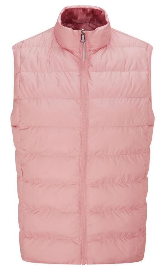 PING Samantha Clo® insulated reversible dámska vesta, quartz/rose multi