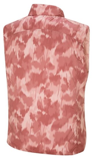 PING Samantha Clo® insulated reversible dámska vesta, quartz/rose multi