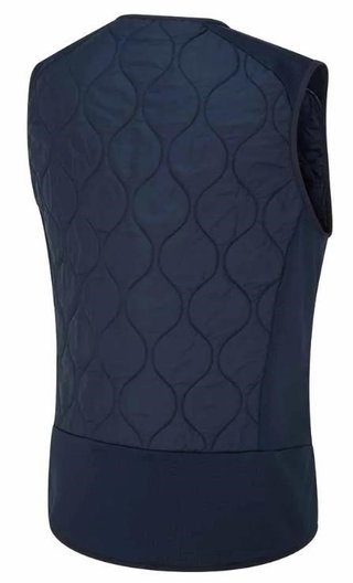 PING Seren insulated collarless dámska vesta, navy