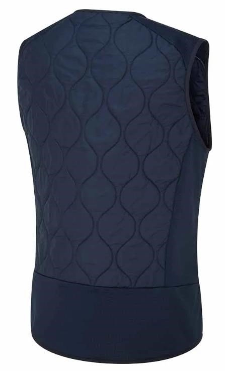 PING Seren insulated collarless dámska vesta, navy