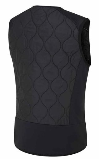 PING Seren insulated collarless dámska vesta, čierna