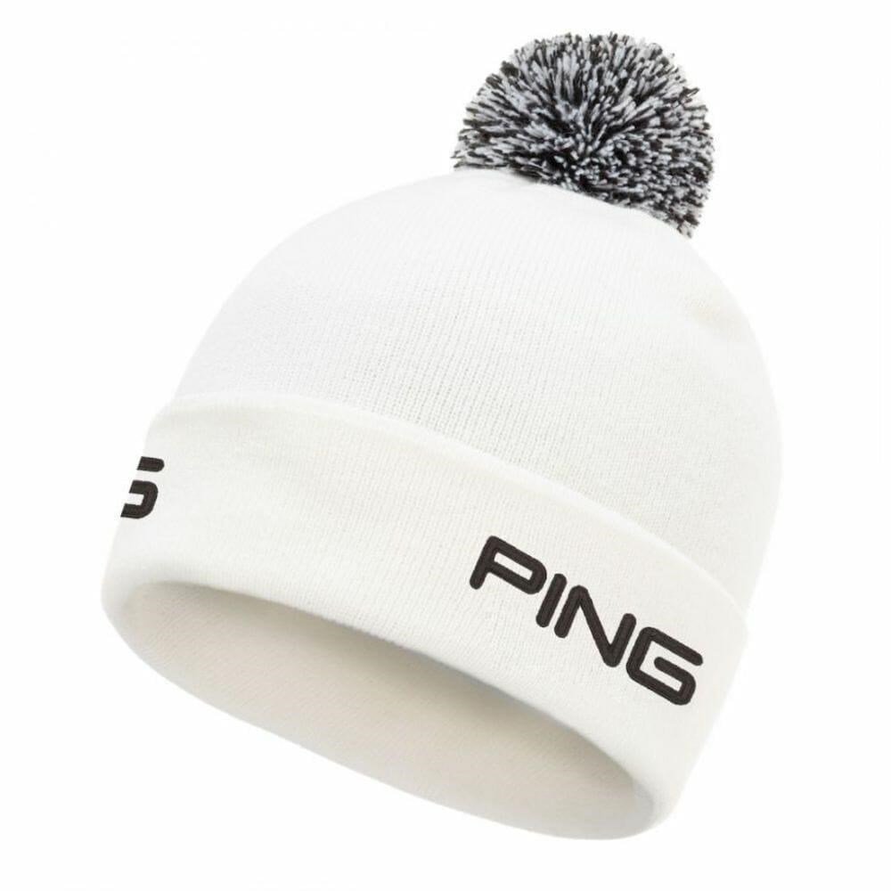 PING Cresting Knit pánska zimná čiapka, biela