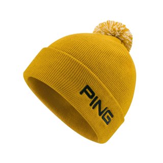 PING Cresting Knit pánska zimná čepica, sulphur