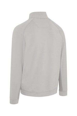 Callaway Brushed Rib 1/4 Zip pánska mikina, concrete