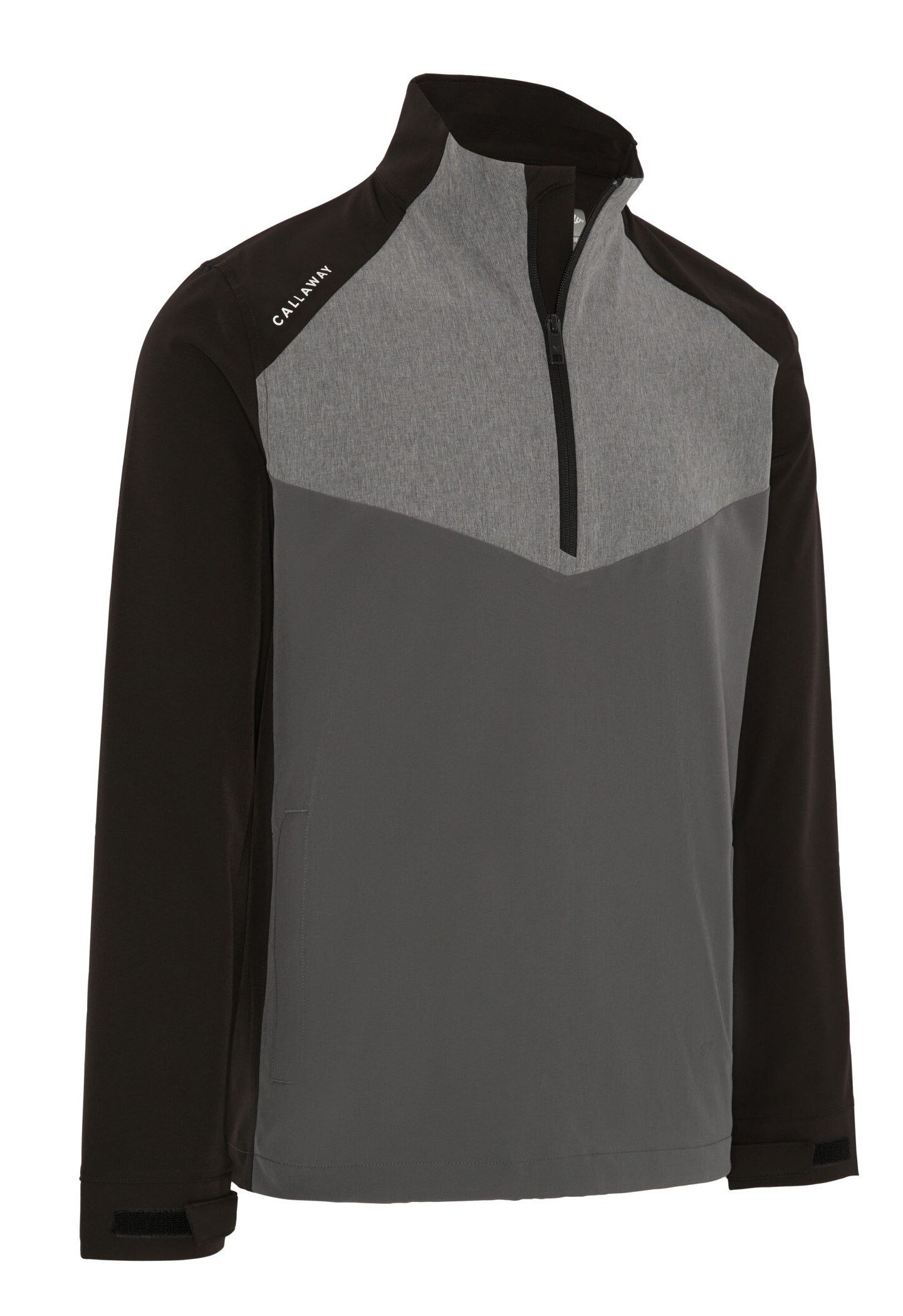 Callaway 1/2 Zip Wind pánska bunda do vetra, caviar
