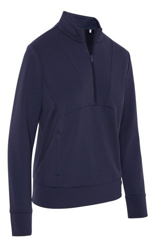 Callaway 1/2 Zip Soft Touch dámska mikina, peacoat