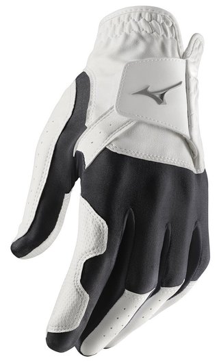 Mizuno Stretch pánska golfová rukavica, bielo/čierna