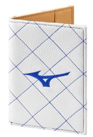 Mizuno Quilted Scorecard Holder, biela