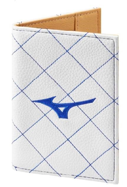 Mizuno Quilted Scorecard Holder, biela