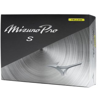 Mizuno Pro S golfové loptičky, žlté